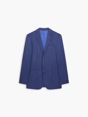 Fiorano Blue Birdseye Jacket