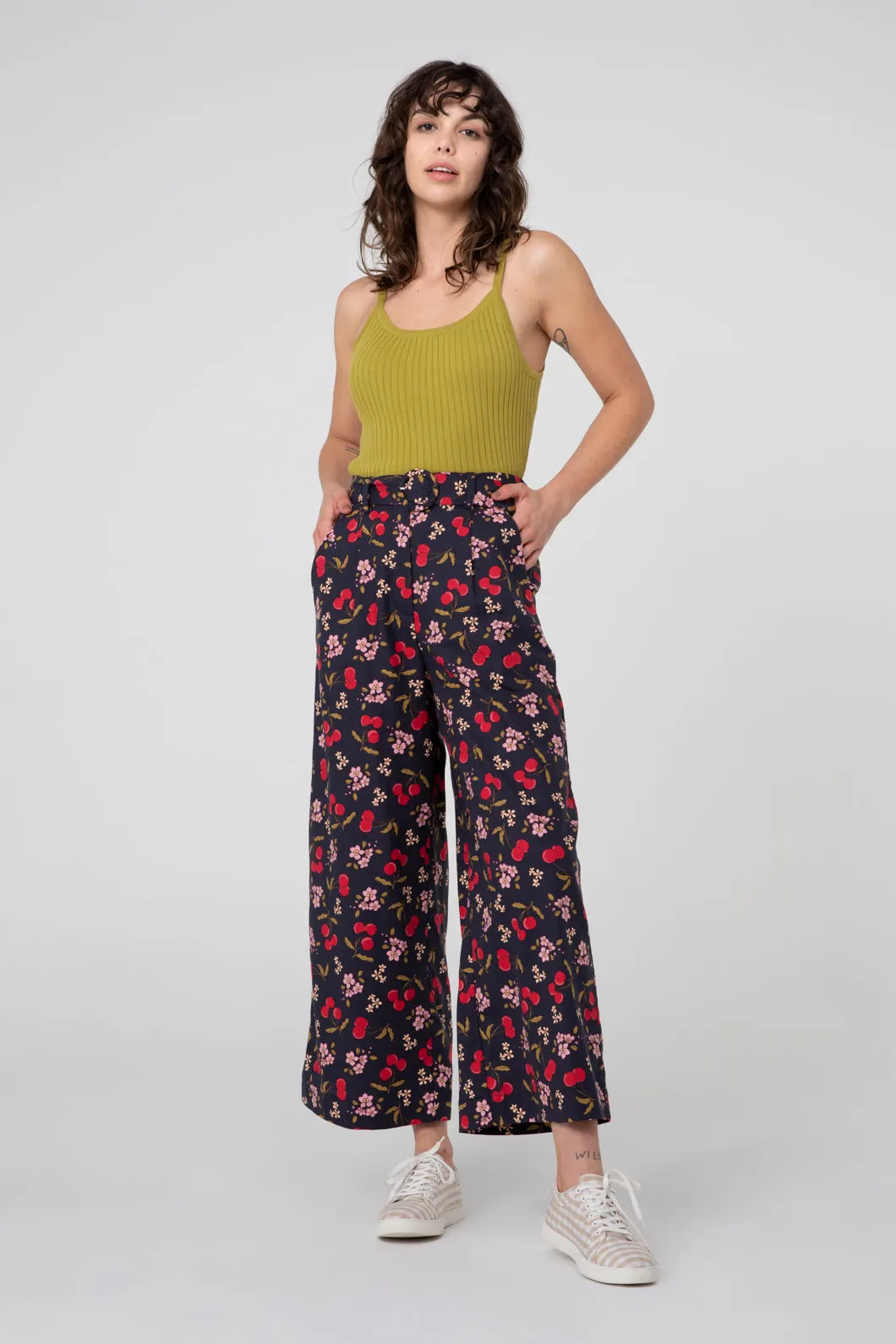 French Cherry Pant