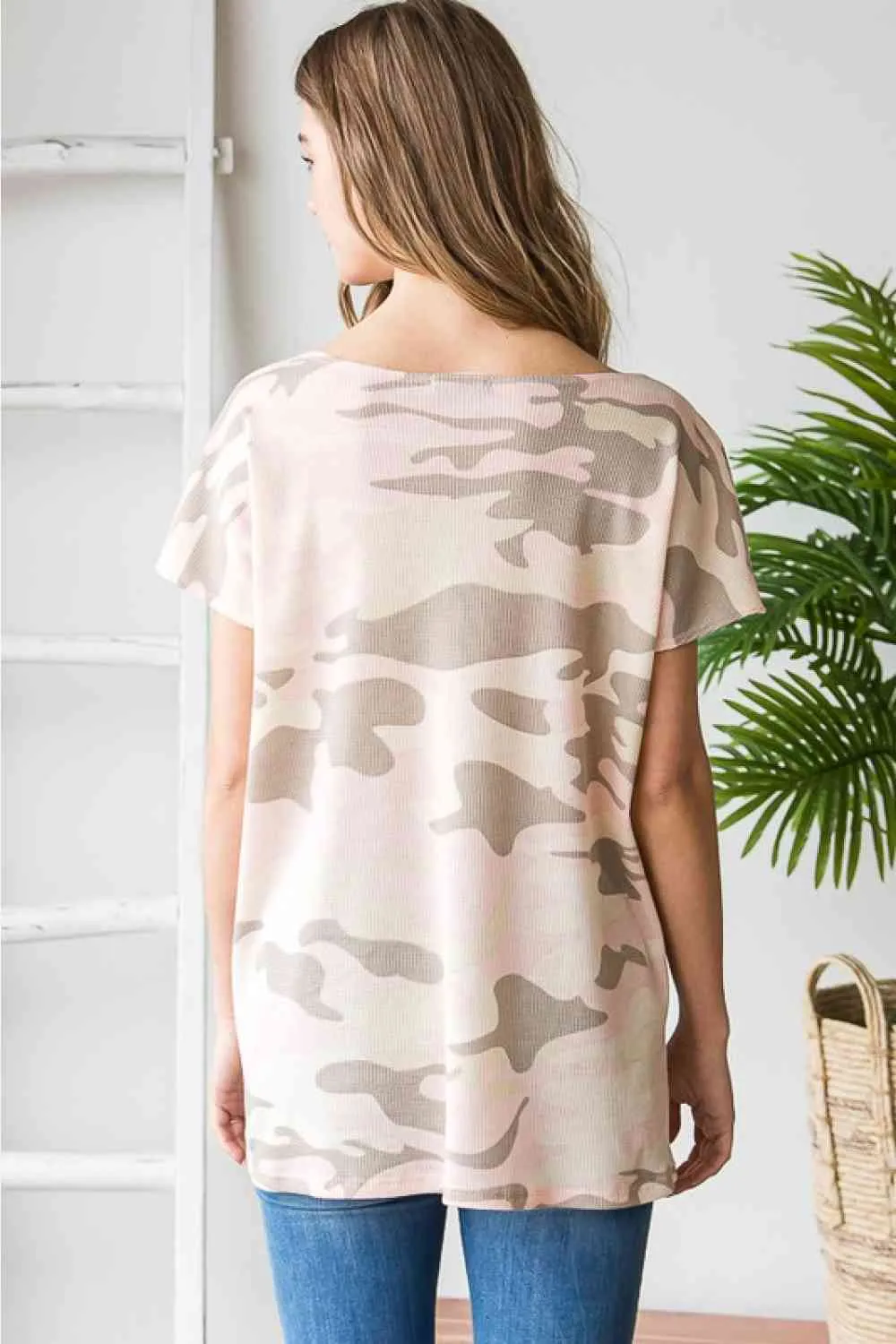 Full Size Camouflage Tunic T-Shirt