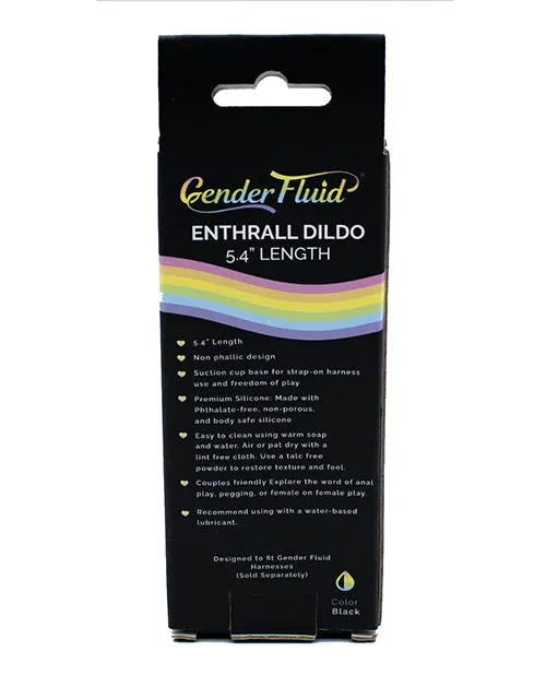 Gender Fluid Enthrall Dildo (Black)