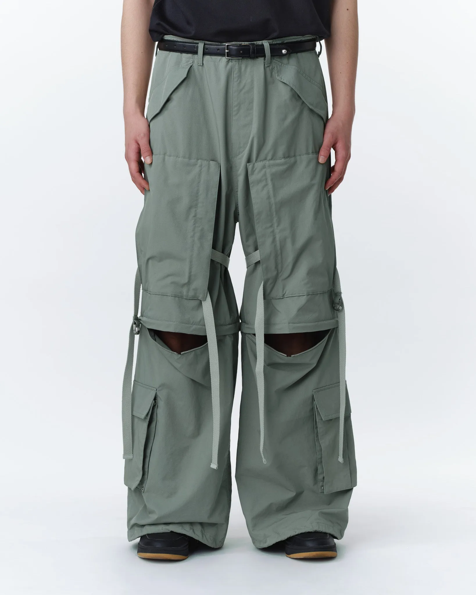 HELI-CREW TRANSFORM PANTS .11【ICE GREEN】