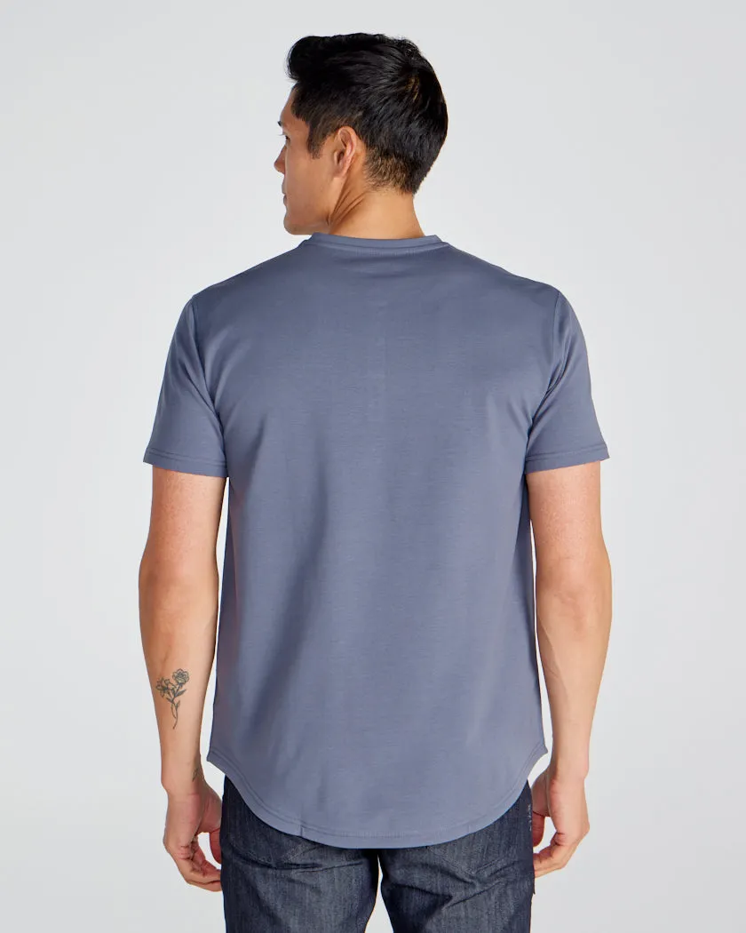 Henley Drop-Cut: LUX (Size L)