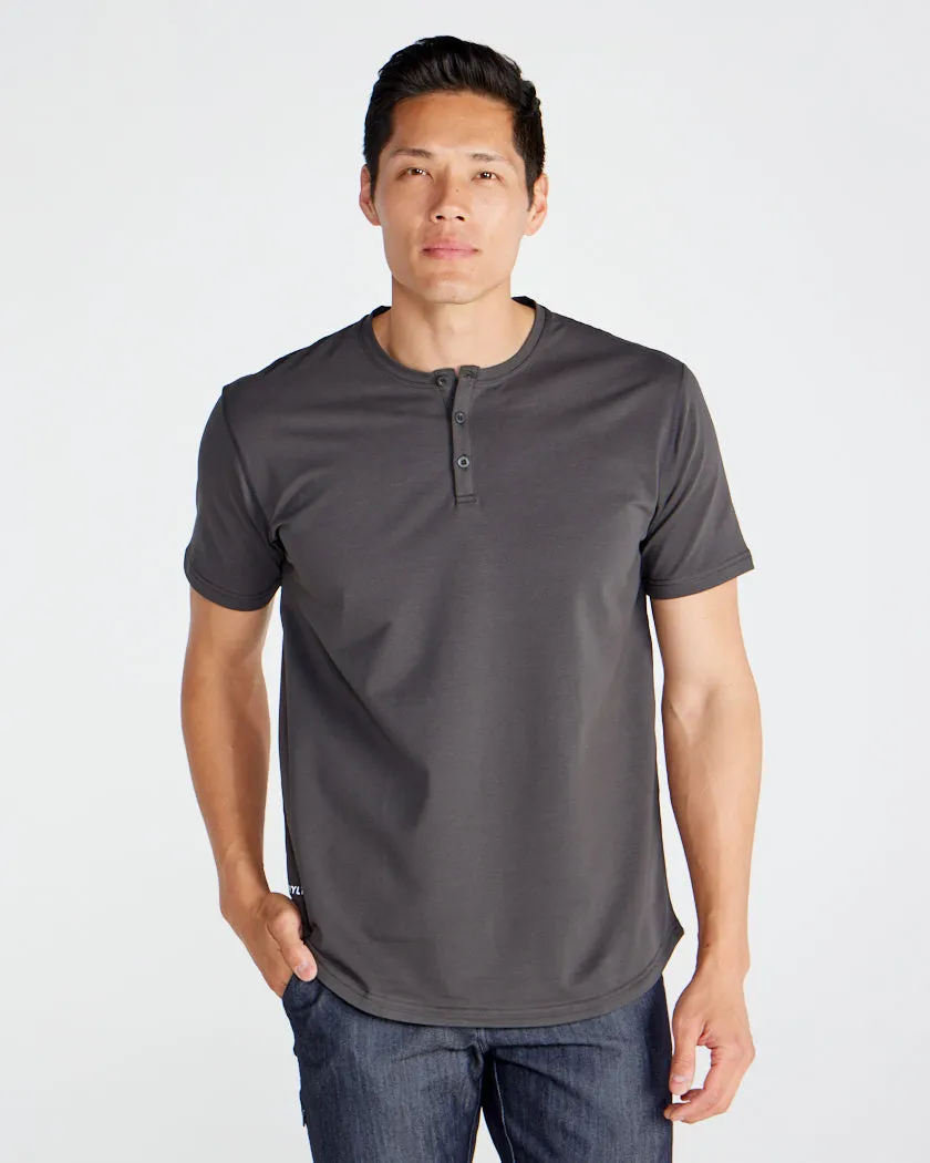 Henley Drop-Cut: LUX (Size L)