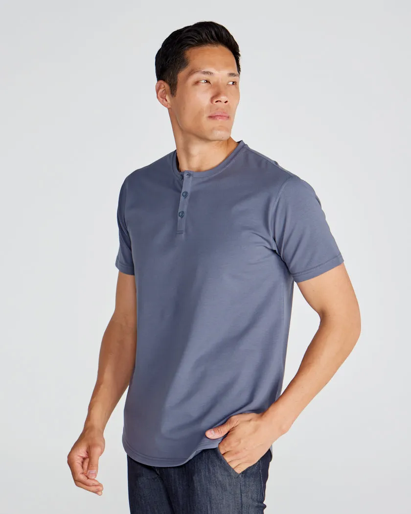 Henley Drop-Cut: LUX (Size L)