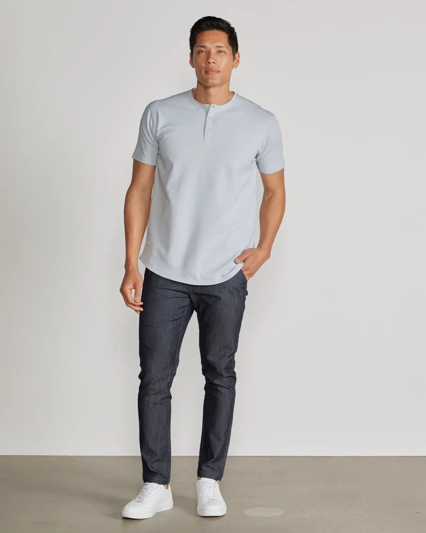 Henley Drop-Cut: LUX (Size L)