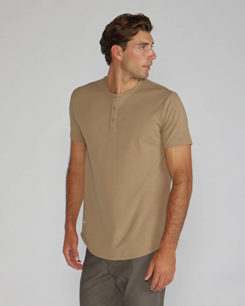 Henley Drop-Cut: LUX (Size L)