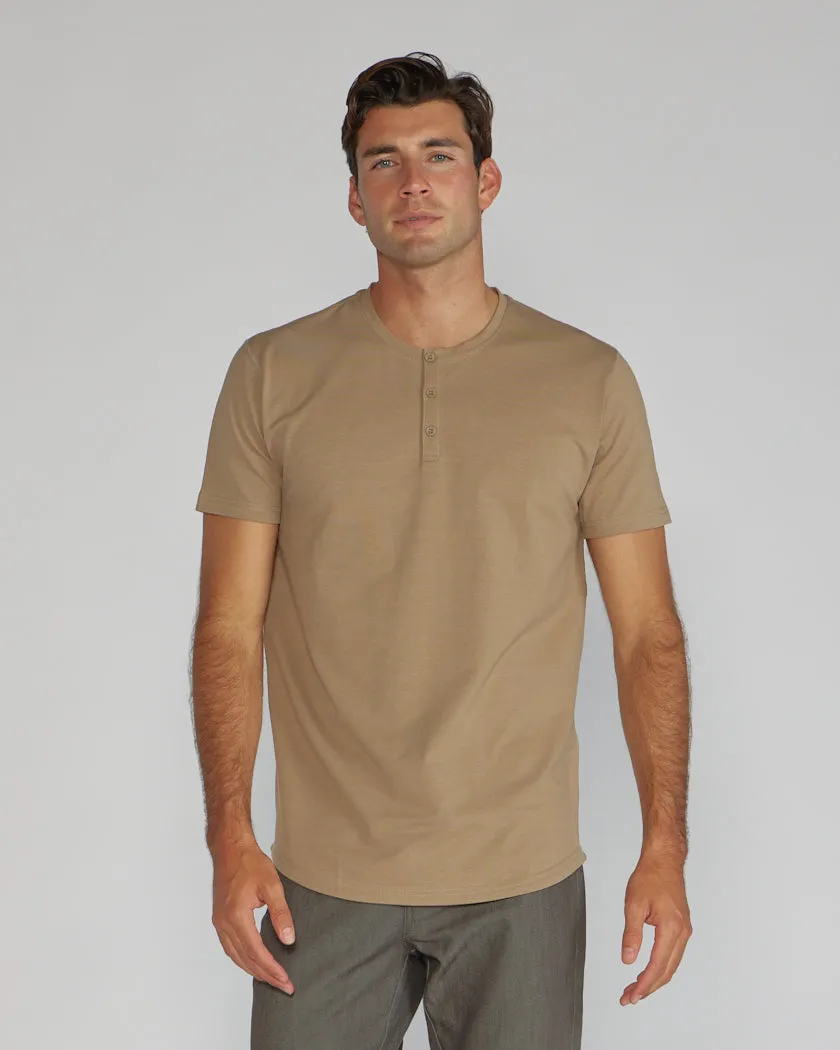 Henley Drop-Cut: LUX (Size L)