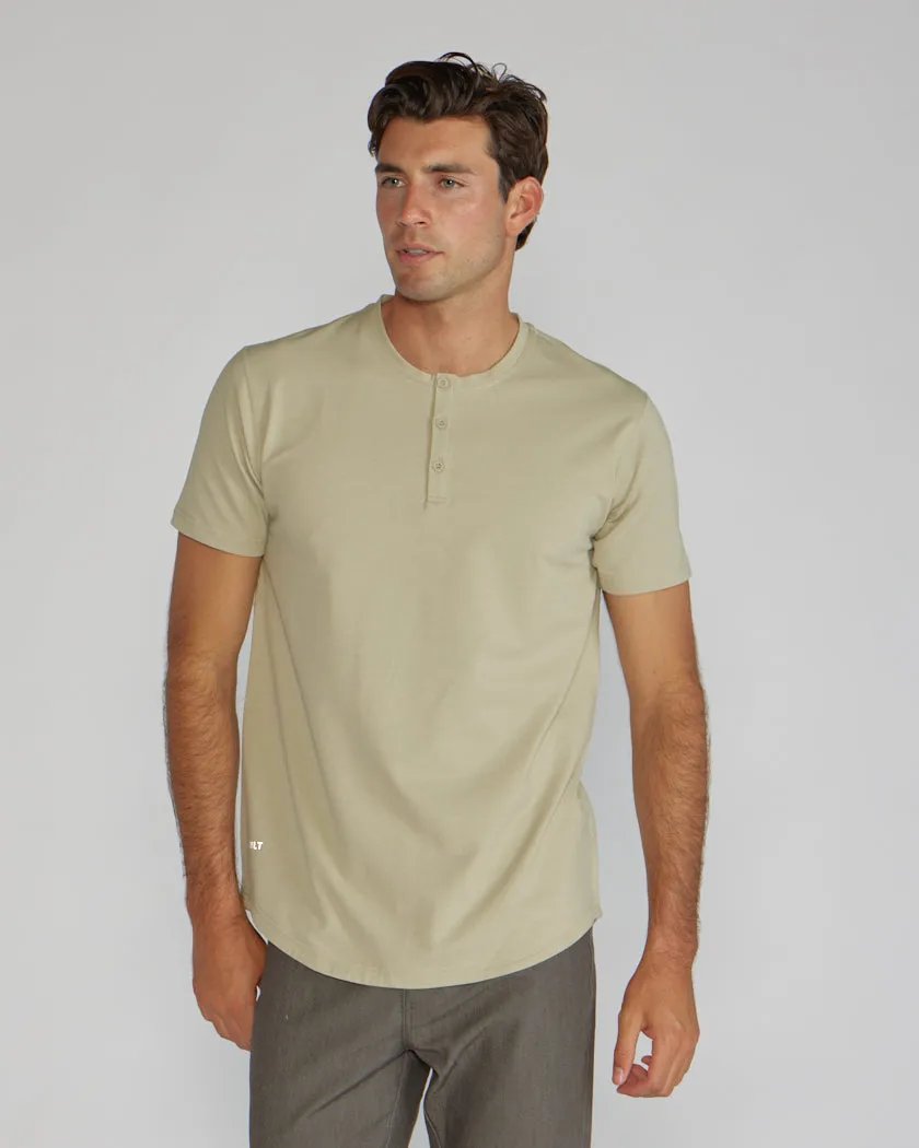 Henley Drop-Cut: LUX (Size L)