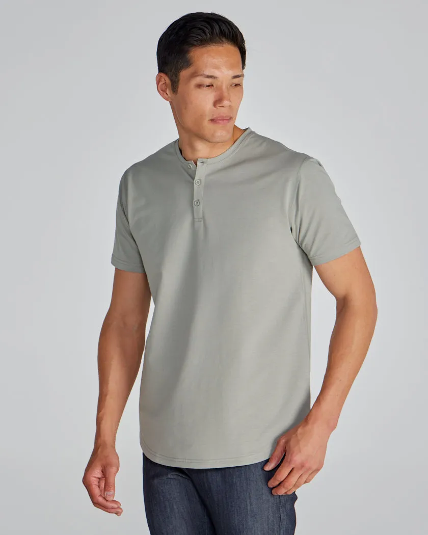 Henley Drop-Cut: LUX (Size L)