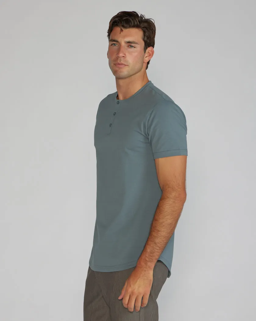 Henley Drop-Cut: LUX (Size L)