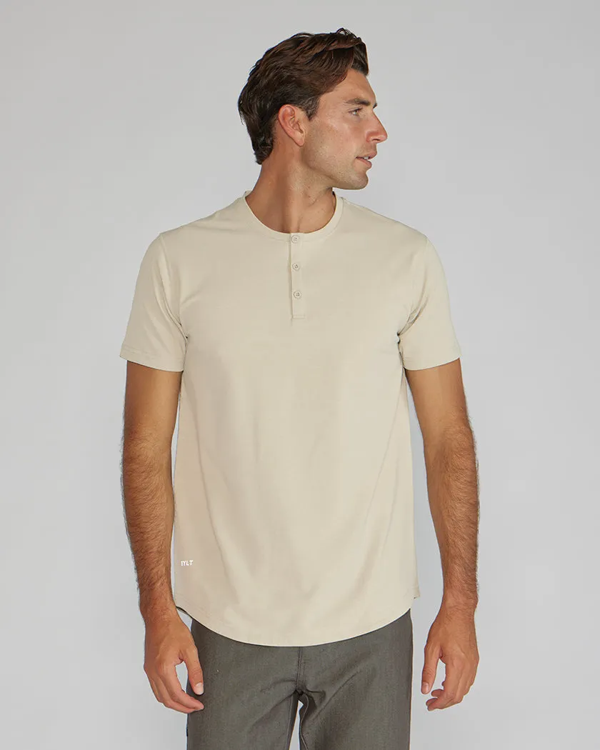 Henley Drop-Cut: LUX (Size L)