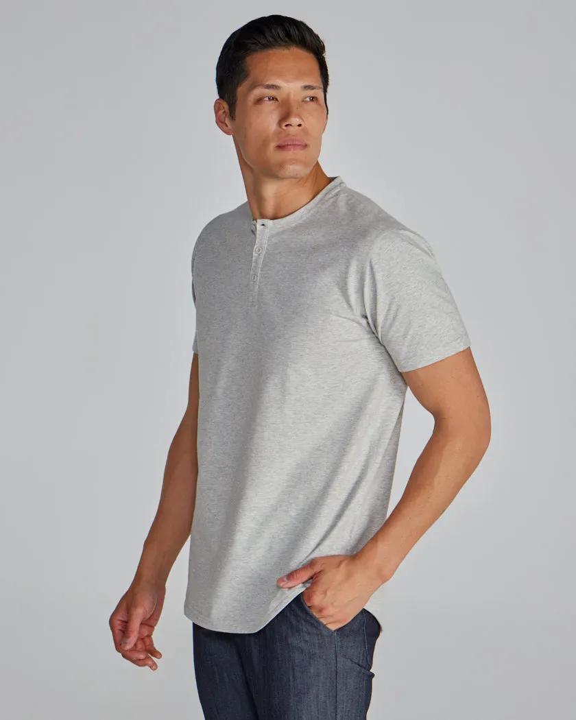 Henley Drop-Cut: LUX (Size L)