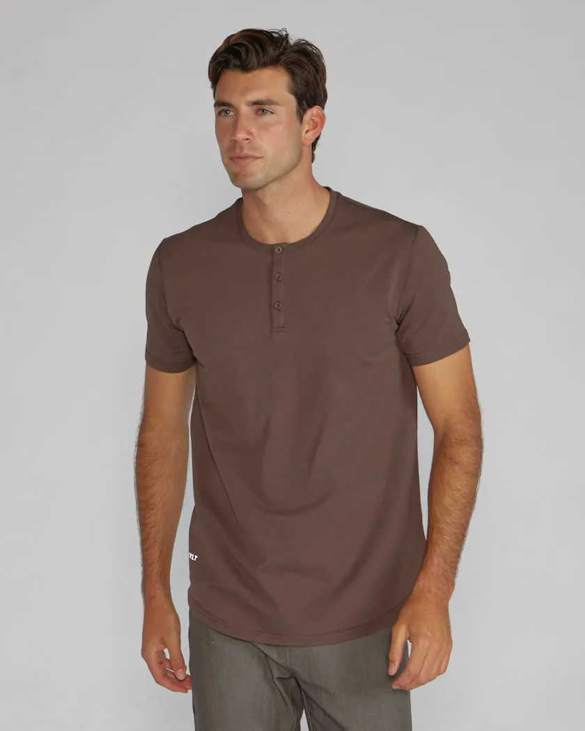 Henley Drop-Cut: LUX (Size L)