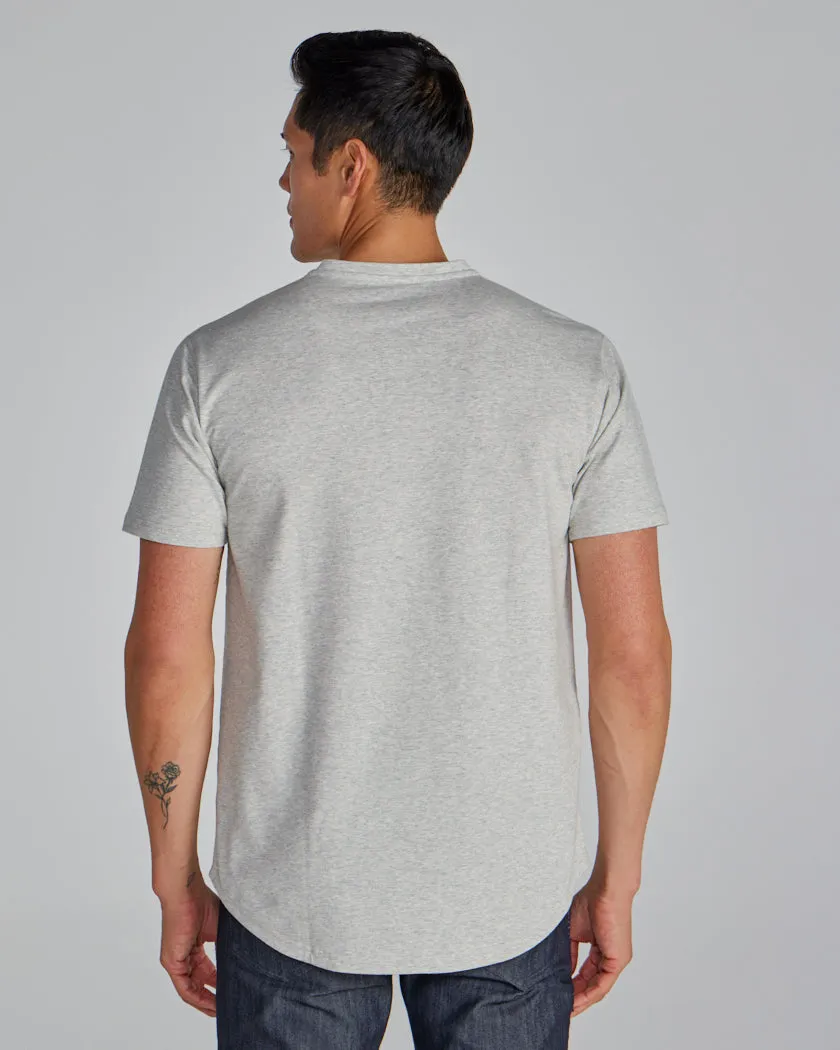 Henley Drop-Cut: LUX (Size L)