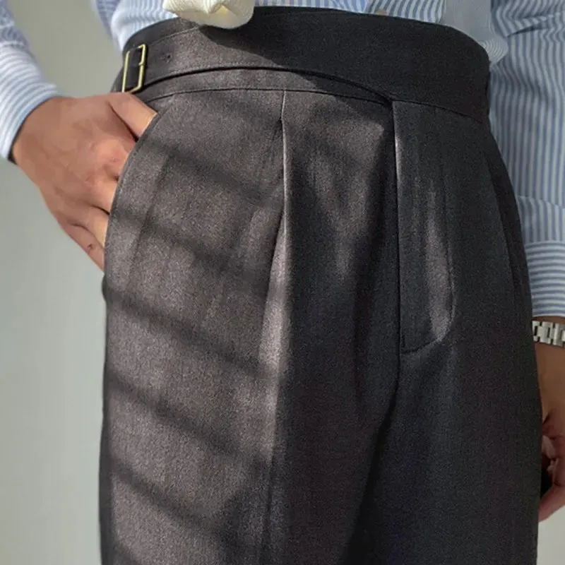 High waist gentleman trousers