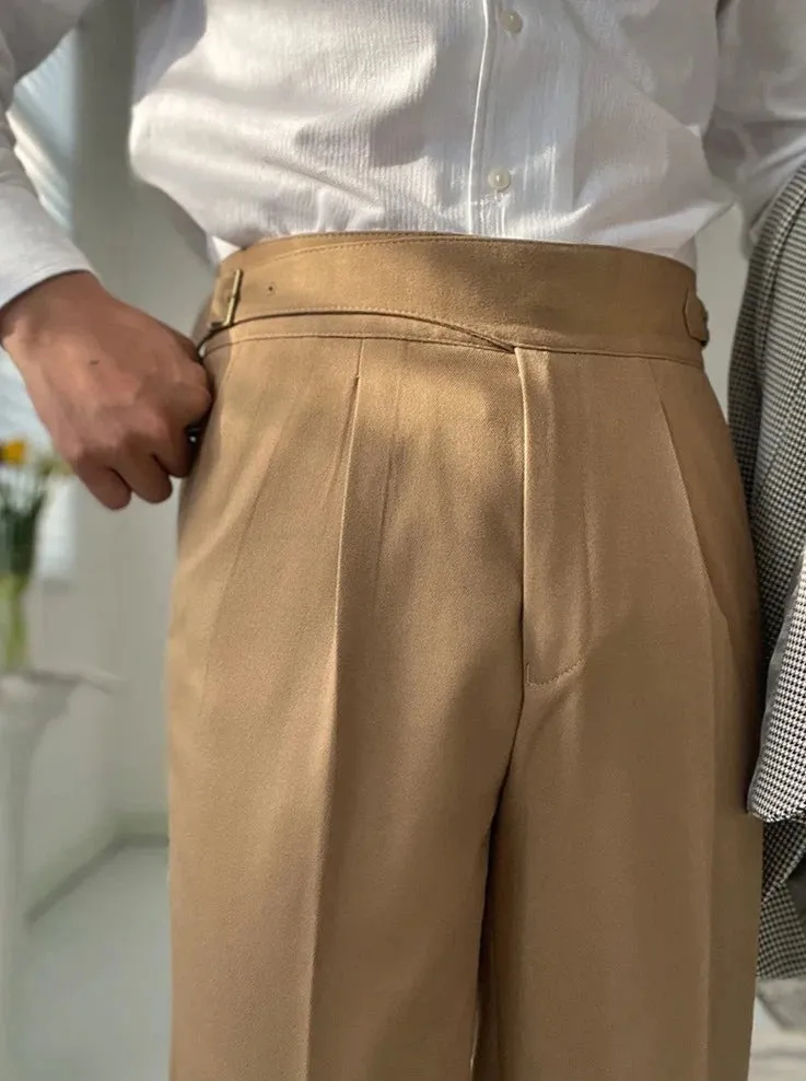 High waist gentleman trousers