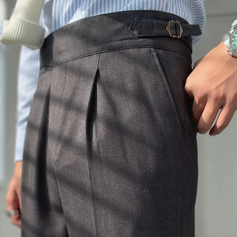 High waist gentleman trousers