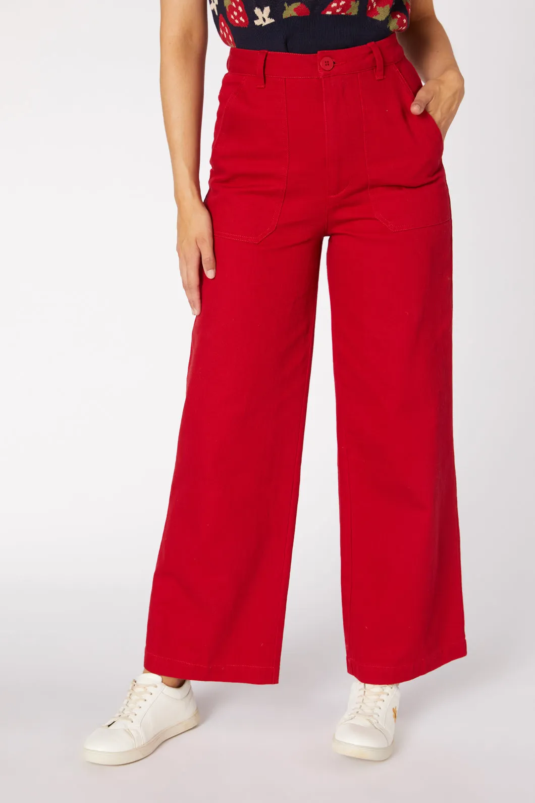 Holly Drill Pant