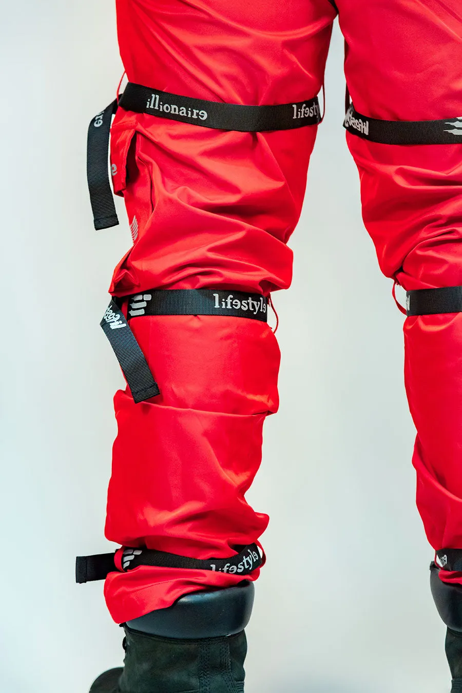 iLLionaire Society Reflective Strap Utility Pants