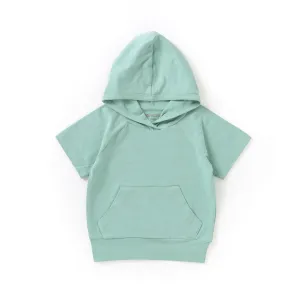 JBØRN Organic Cotton Short Sleeve Hooded Top