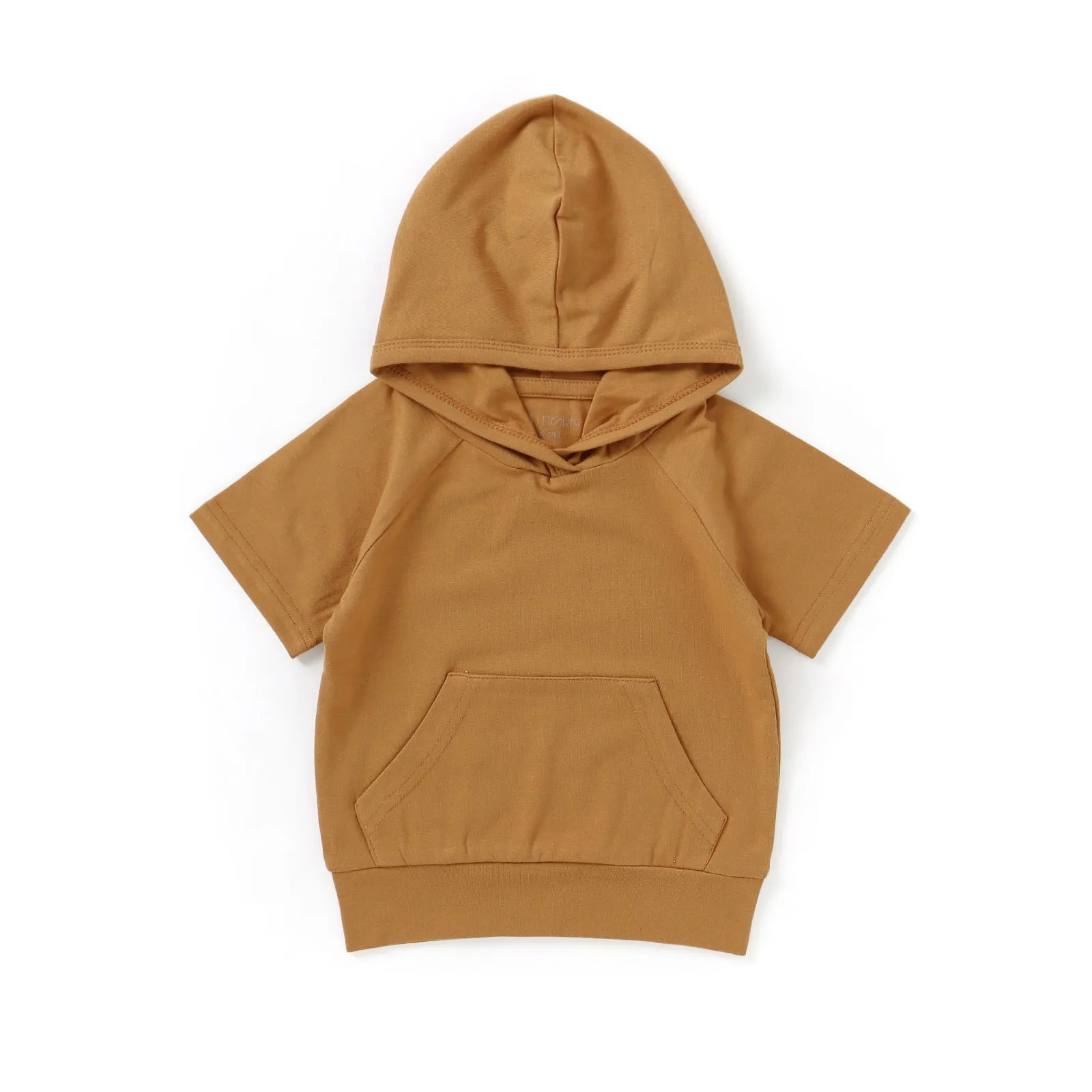 JBØRN Organic Cotton Short Sleeve Hooded Top