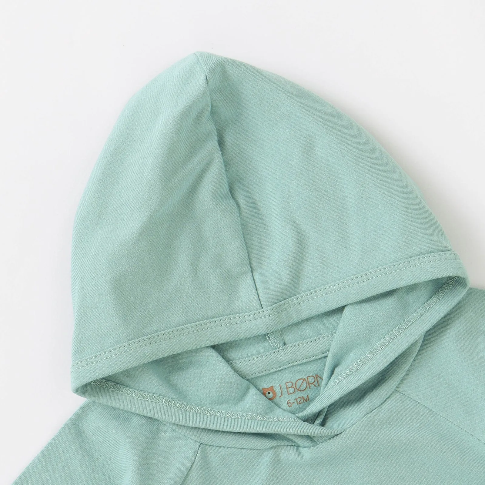 JBØRN Organic Cotton Short Sleeve Hooded Top