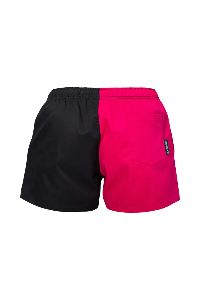 Kaiwaka Ladies Shorts - Pink and Black