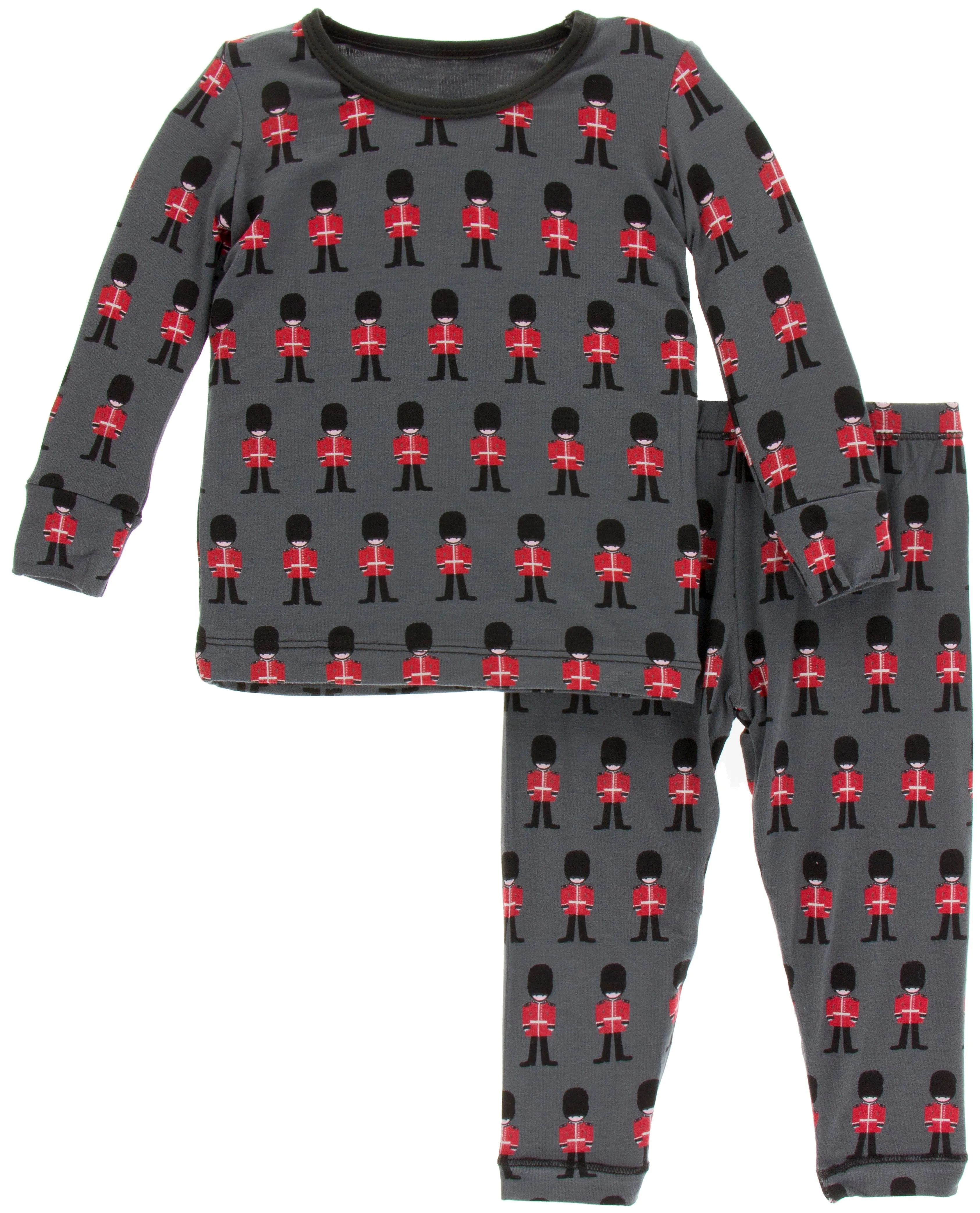 KicKee Pants Queen's Guard Long Sleeve Pajama Set