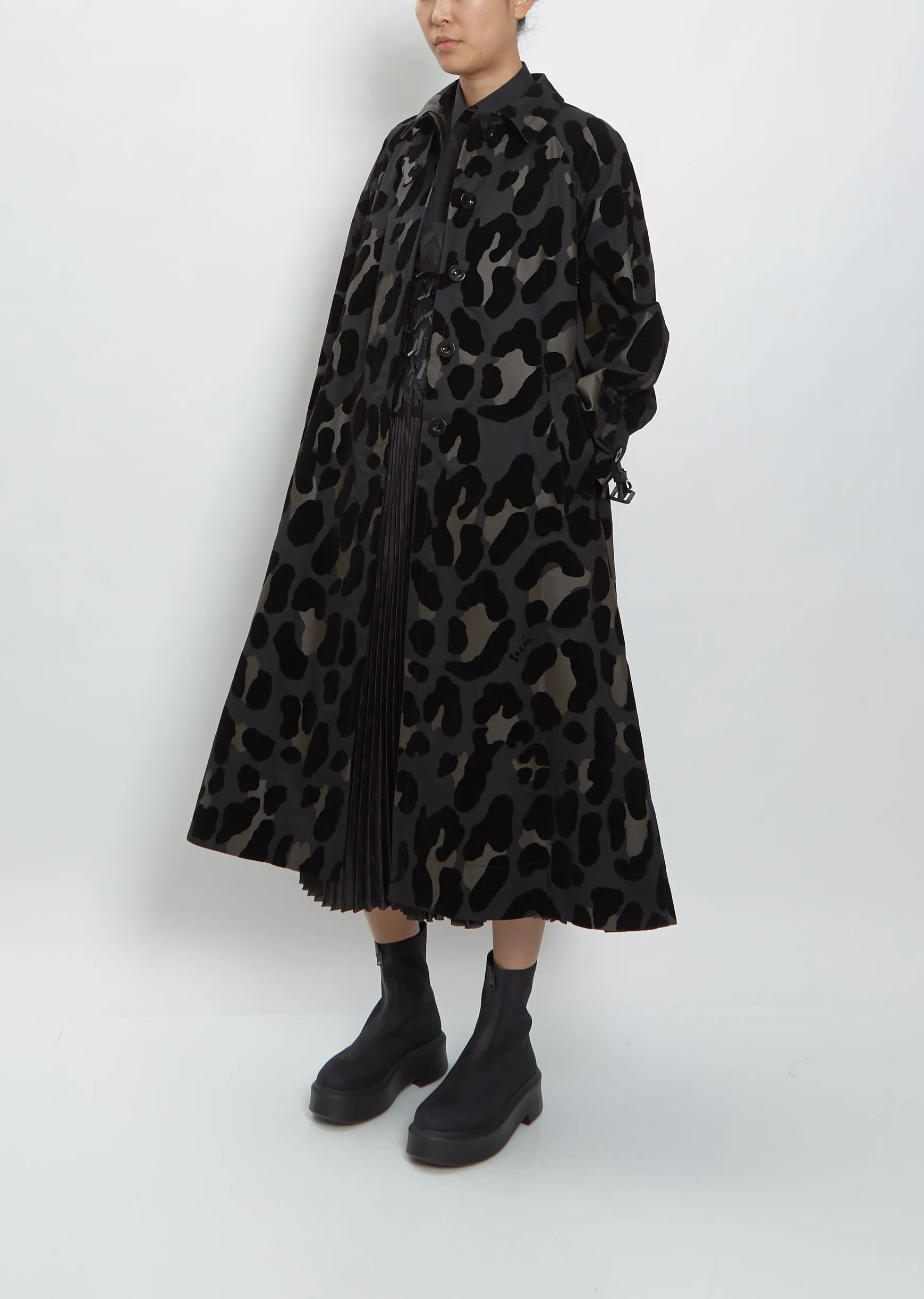 Leopard Print Coat