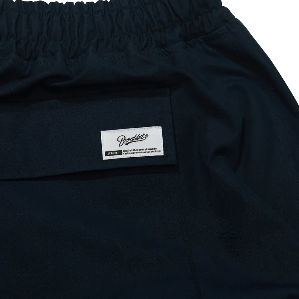 LOGO COTTON SUPER WIDE PANTS NAVY