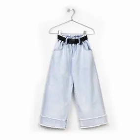 LOOSE FITTING DENIM CULOTTES