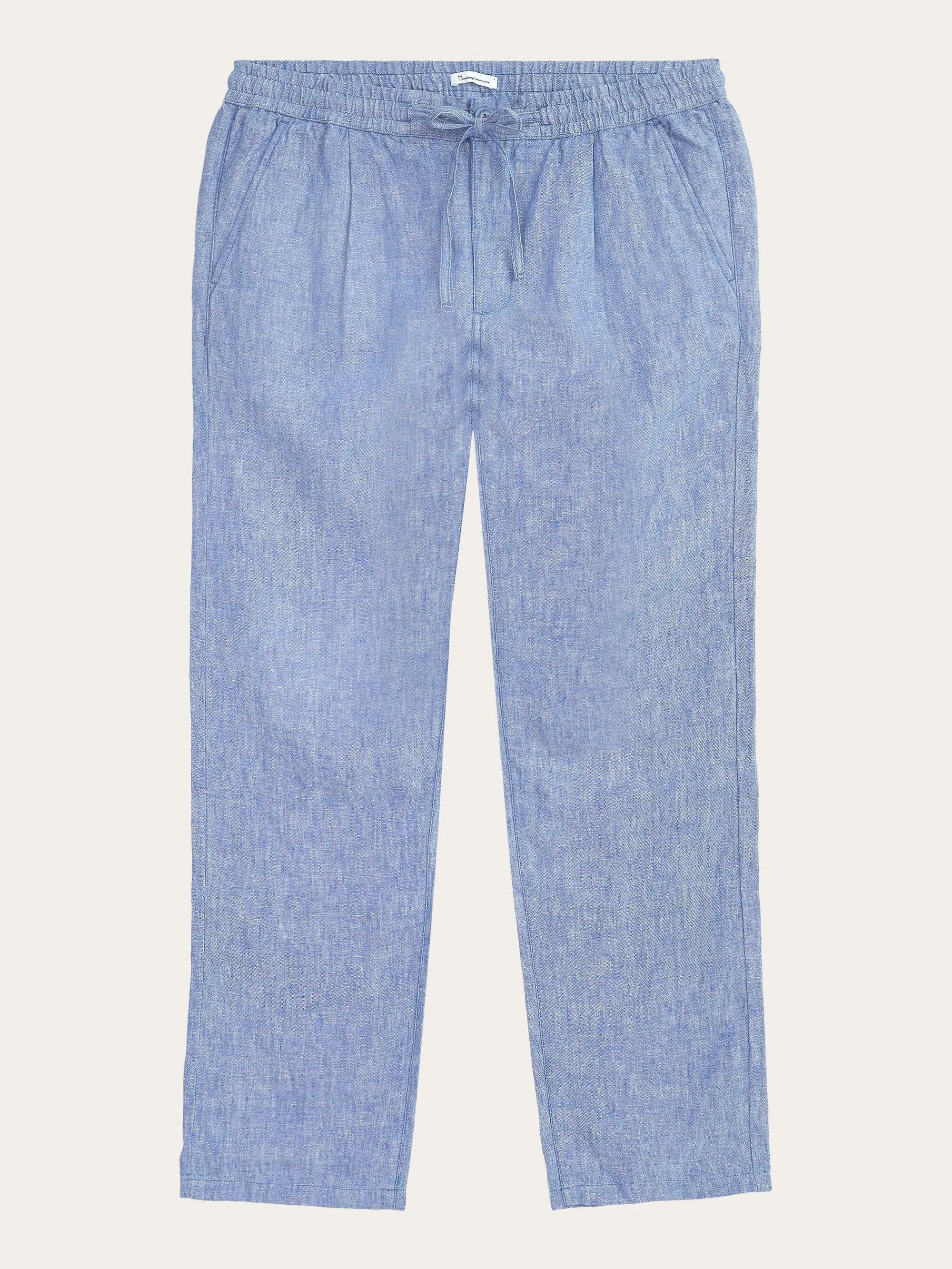 Loose linen pant - Moonlight Blue