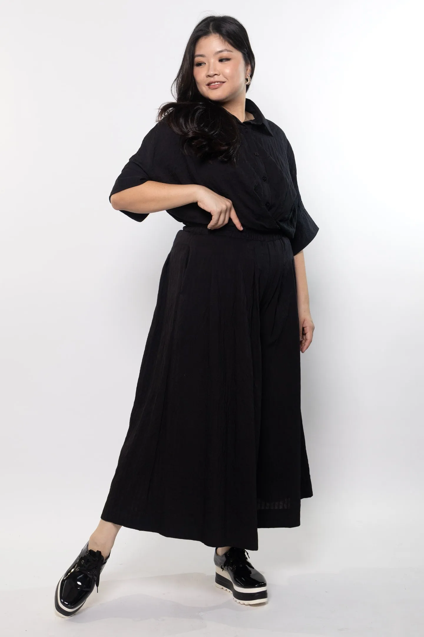 Luca Culottes in Black