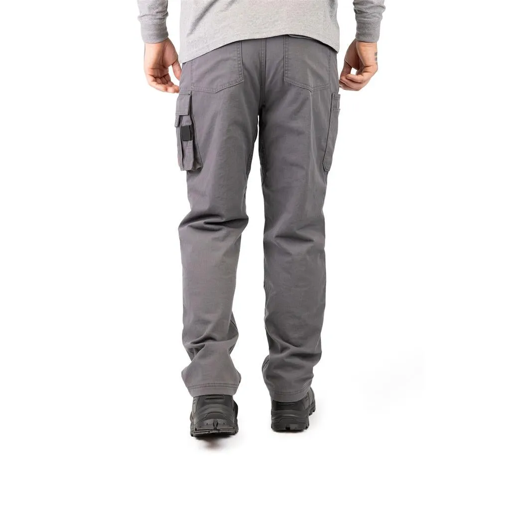 Lynx Brown/Grey/Camouflage Ripstop Fleece Lined Cargo Work Pant