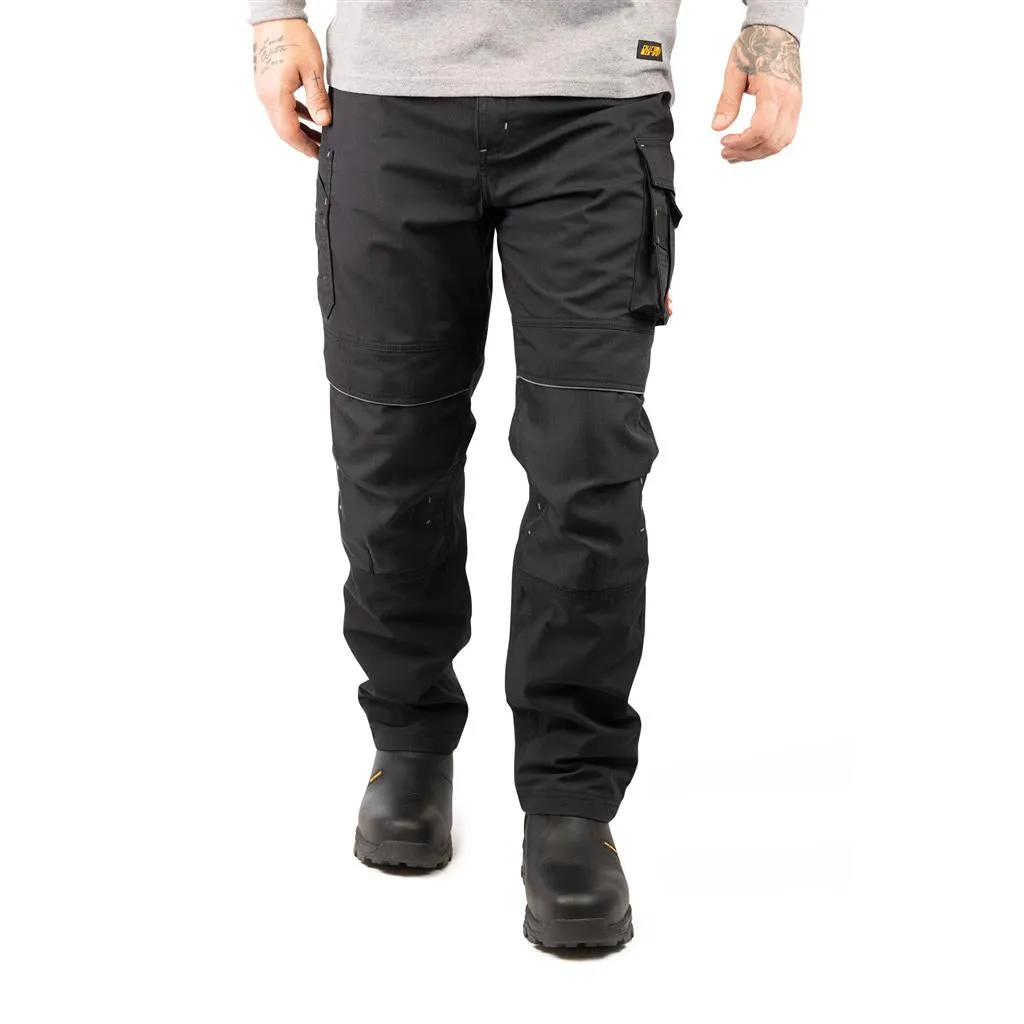 Lynx Brown/Grey/Camouflage Ripstop Fleece Lined Cargo Work Pant