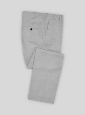 Marco Stretch Light Gray Wool Pants