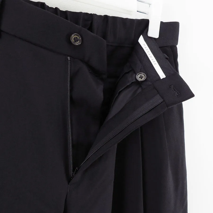 【MARKAWARE/マーカウェア】<br>TRIPLE PLEATED WIDE TROUSERS <br>A24C13PT02C