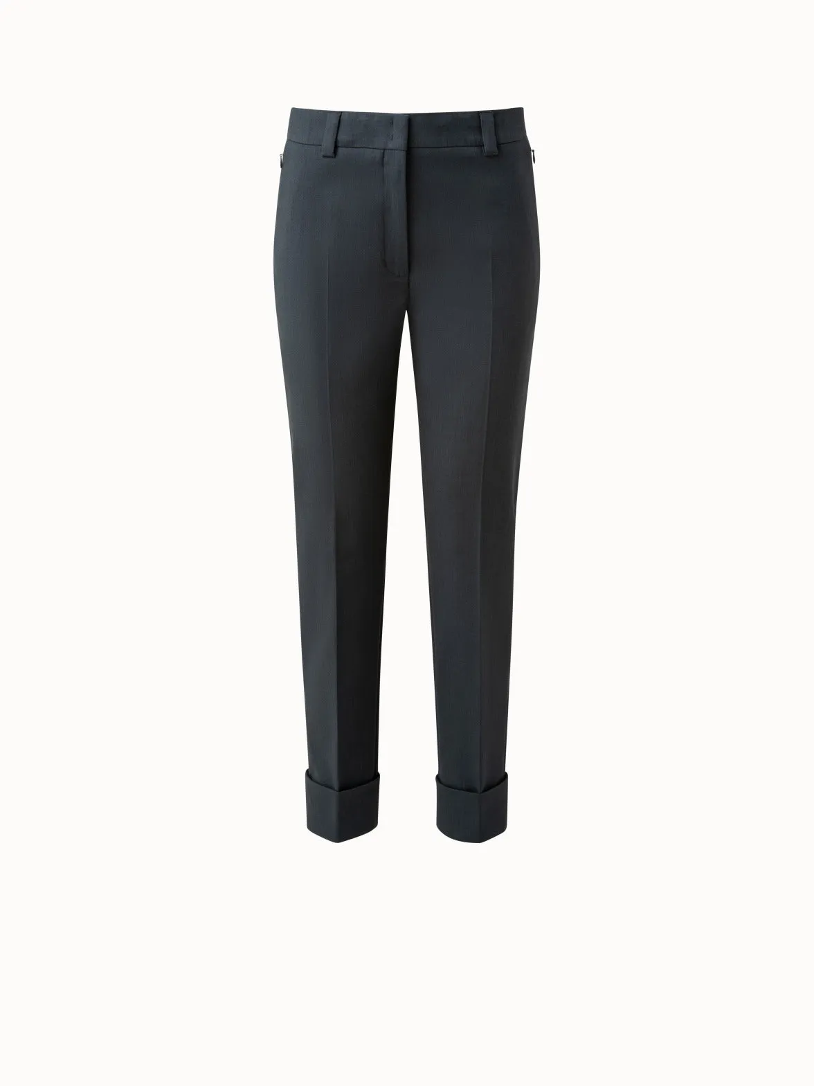 Maxima Cotton Silk Double Face Stretch Pant