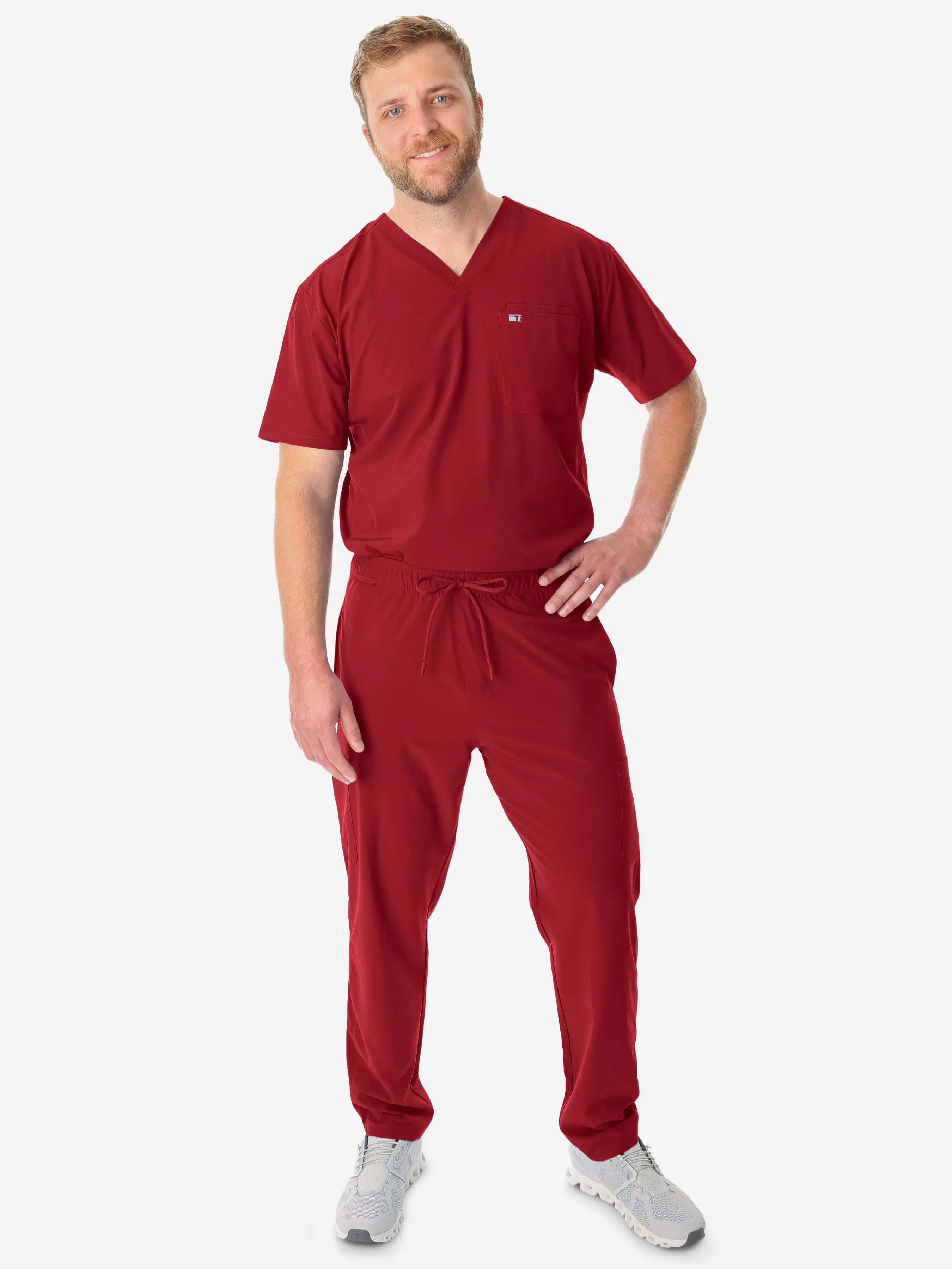 Men's 9-Pocket Scrub Pants