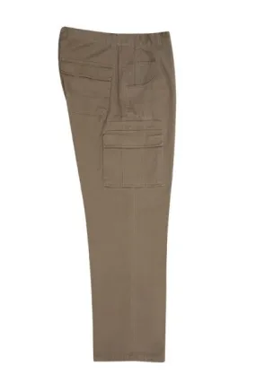 Mens Cotton Drill Cargo Pants