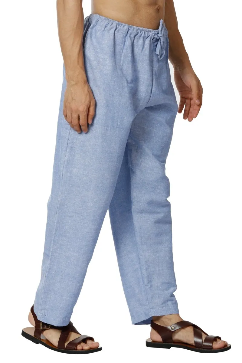 Men's Lounge Pants | Blue | Fits Waist Size 28" to 36"