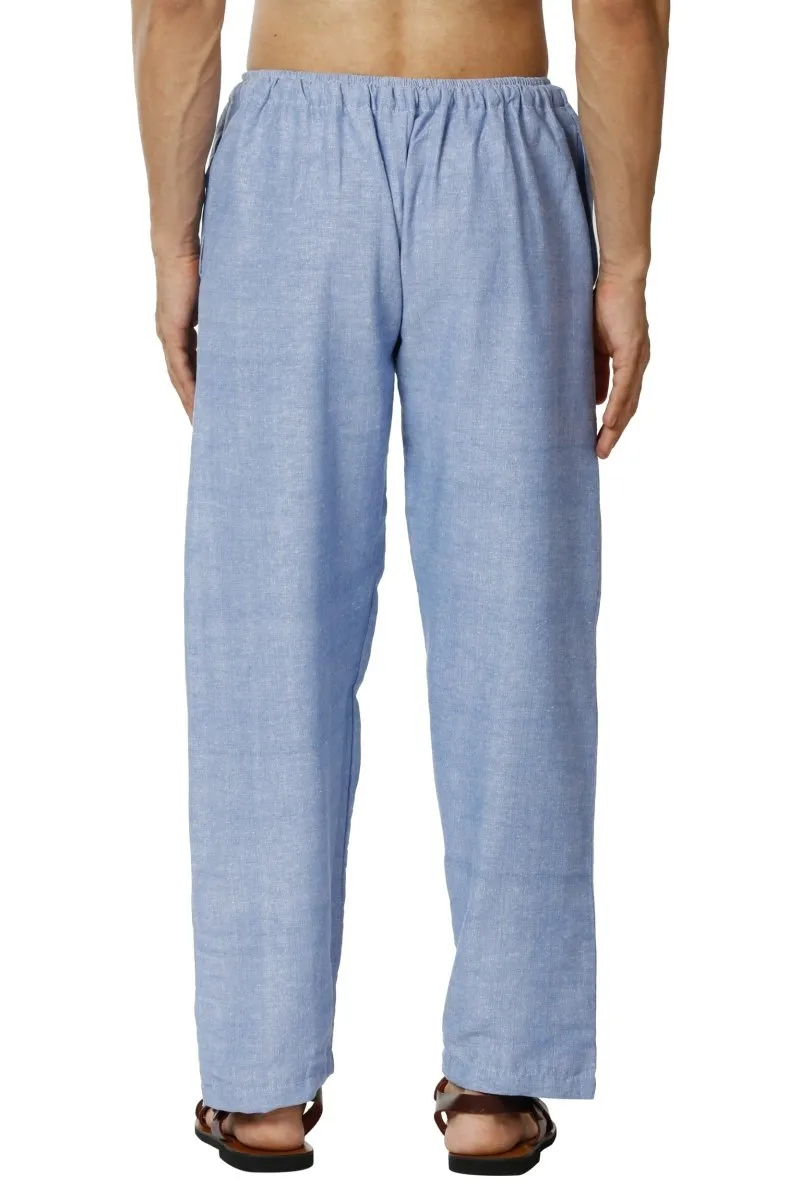 Men's Lounge Pants | Blue | Fits Waist Size 28" to 36"