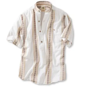 Mullumbimby Jacquard Front Henley - Tall