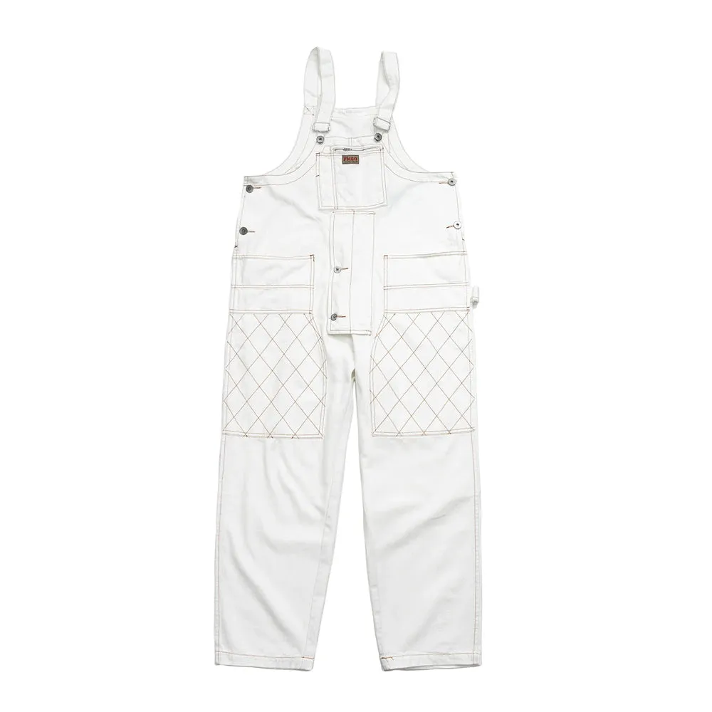 Multi Pocket Bib Overalls Safari Style Cargo Pants Baggy Work Trousers