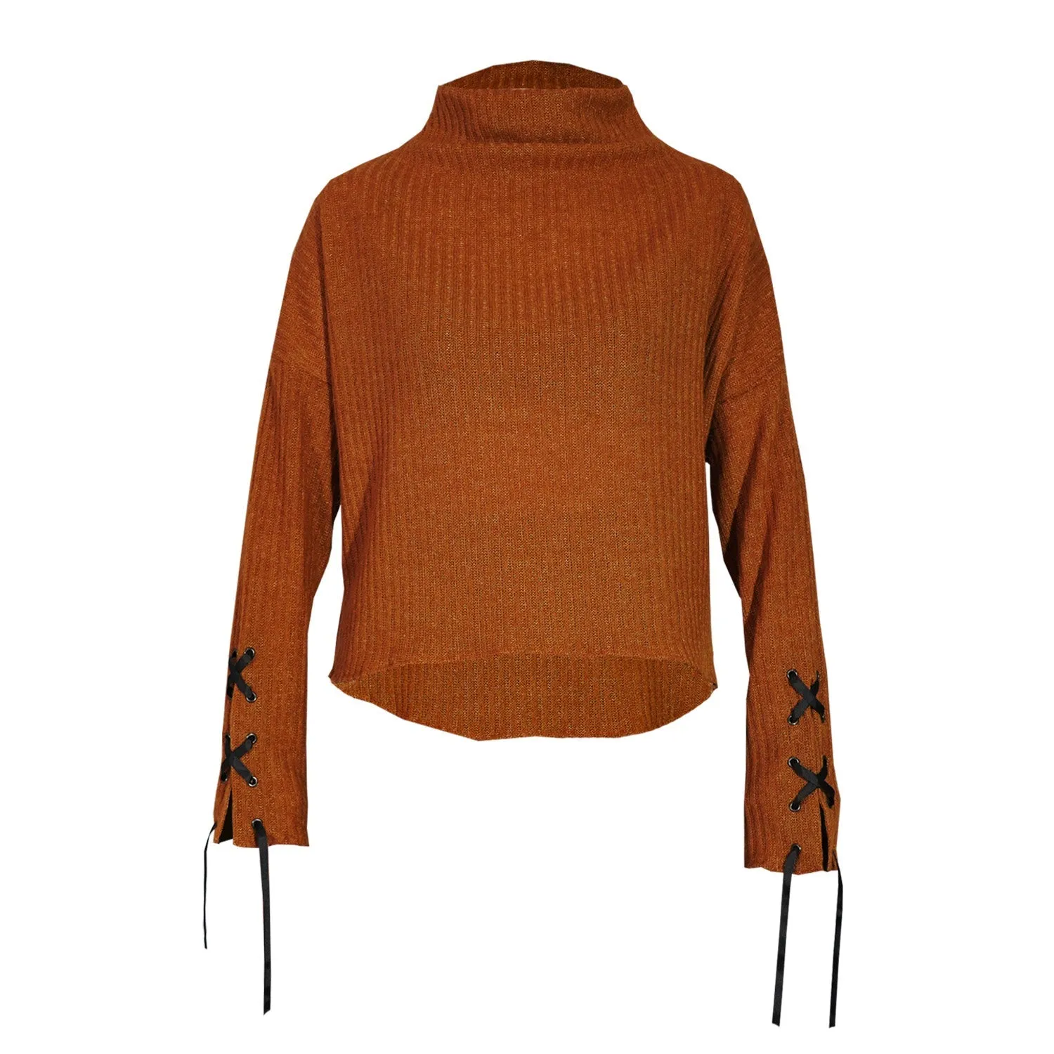 Orange Knitted Jumper