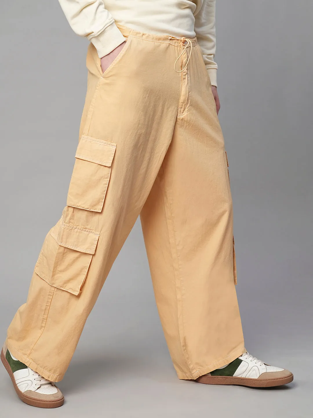 Parachute Pants For Men - Corn Silk