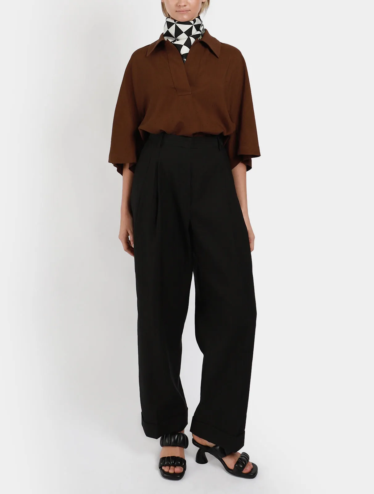 Partan Pleat Front Pants