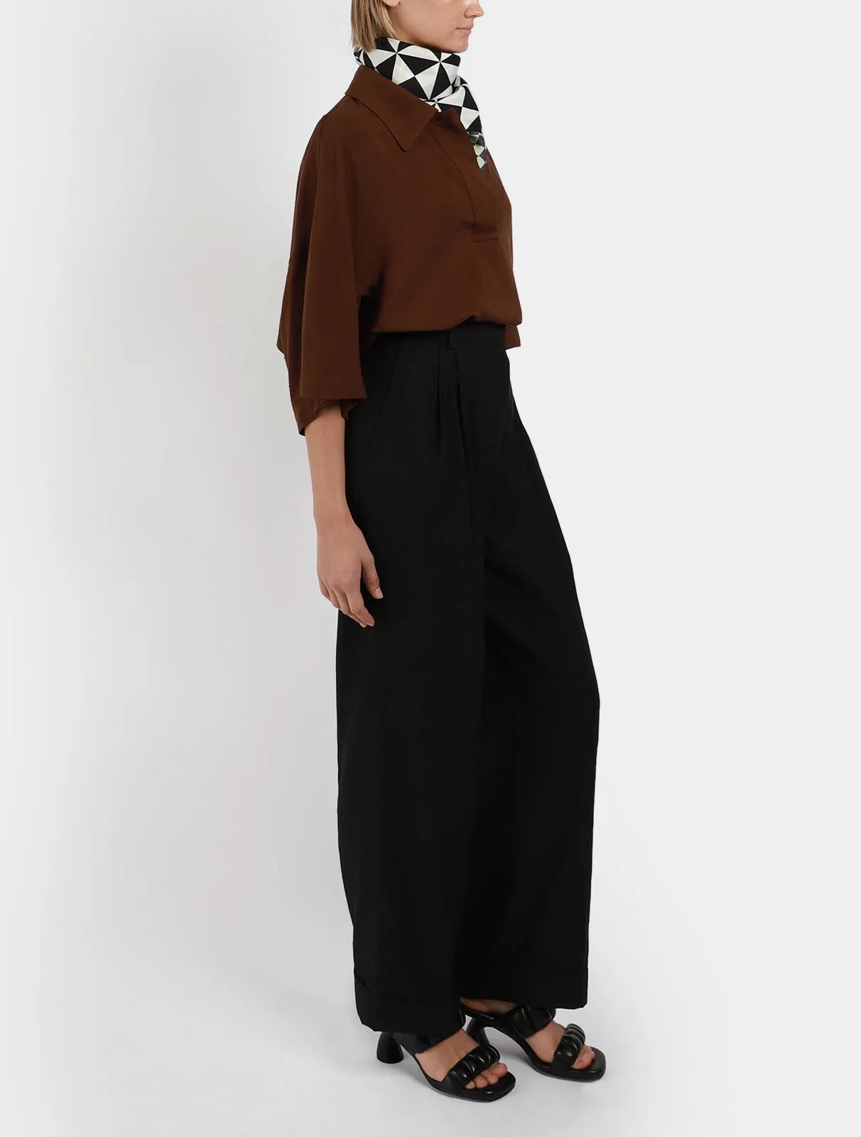 Partan Pleat Front Pants