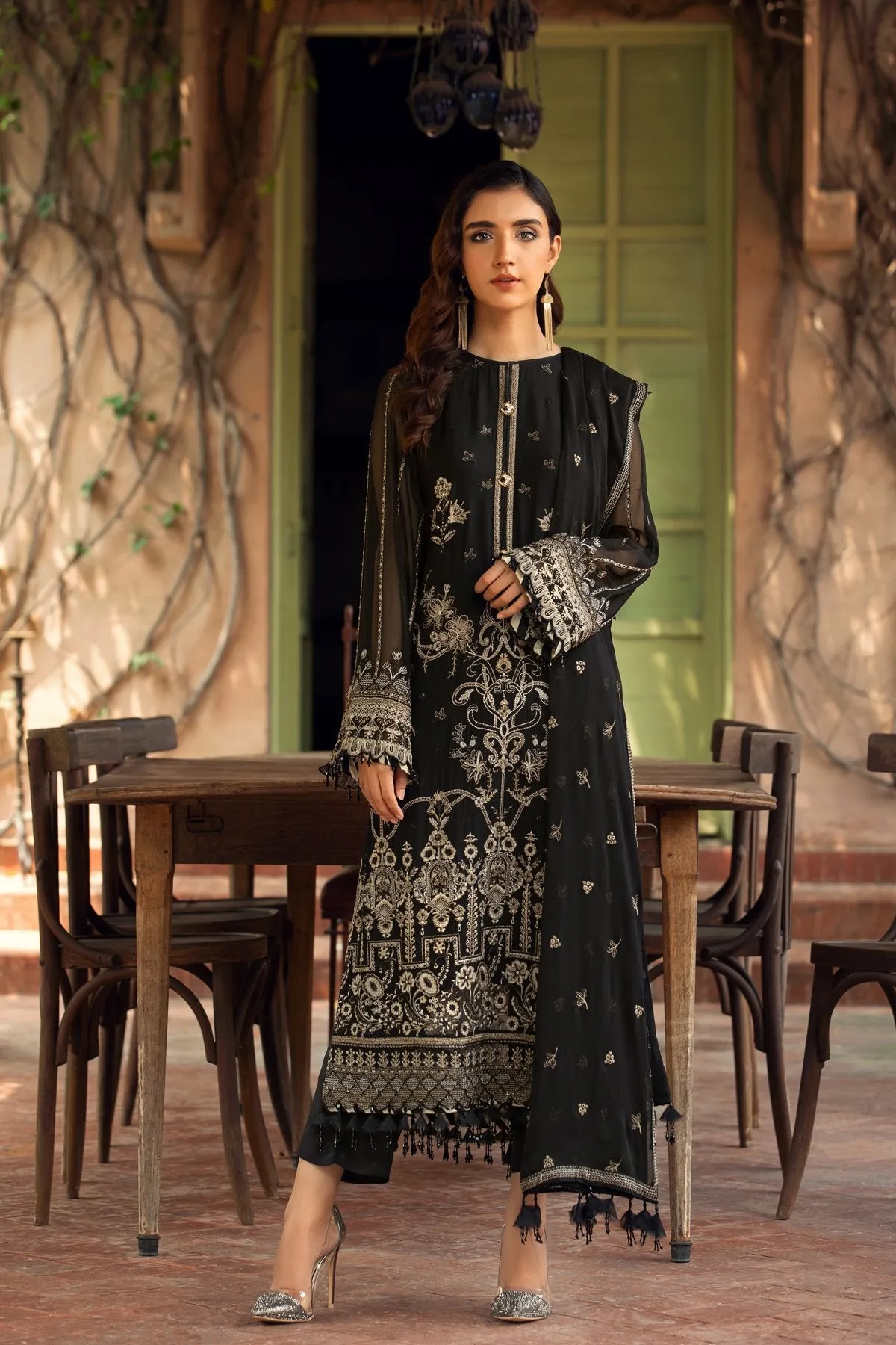 Party Wear Salwar Kameez In Navy Blue Color 2021 #PF143