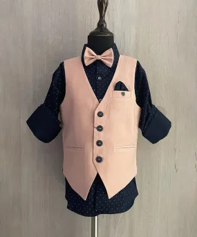 Party Wear Waist Coat Set for Boys